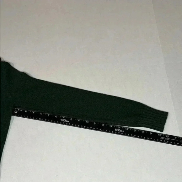 Lauren Ralph‎ Lauren Jeans Co. Women's Knit Sweater Green Cowl Neck Size Small - Picture 6 of 6